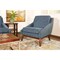 Office Star Products Lounge Seating/Davenport Mid-Century Club Chair, Navy SL4411R-MC3 - alternate 6