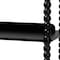 Baxton Studio Lucera Bobbin Display Shelf, Black 271-14760-ZORO - alternate 6