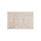 World Rug Gallery Abstract Arch Shag Area Rug 2 ft x 3 ft Beige WR121BEIGE2X3 - alternate 6