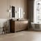 James Martin Vanities Brookfield 72 in. Double Vanity, Pecan w/ 3 CM Parisien Bleu Silestone Top 547-V72-PCN-FPBL - alternate 5