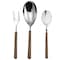Mepra Fantasia Serving Set - 3 Pieces - Tobacco 10M622003 - alternate 1
