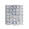 Jonathan Y Clara Deco 6.25" 1-Light Metal/Crystal Classic Glam LED Vanity Light, Chrome JYL7542A - alternate 8