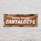 Signmission Farm Fresh Cantaloupe, 18 Inch x 48 Inch, Vinyl Banner B-30584 - alternate 5