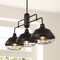 Jonathan Y Levi 40.5" 3-Light Industrial Farmhouse Iron Linear LED Pendant, Oil Rubbed Bronze JYL1119A - alternate 9