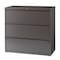 Hirsh 42" W 3 Drawer Lateral File Cabinet, Medium Tone, A4/Legal/Letter 19830 - alternate 4