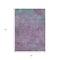 Homeroots 3' X 5' Lavender And Teal Blue Abstract Washable Indoor Outdoor Area Rug 618448 - alternate 7