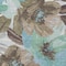 Homeroots 9' X 12' Khaki And Taupe Floral Washable Indoor Outdoor Area Rug 611008 - alternate 5
