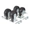 Vestil Glass-Filled Nylon Caster Kit 6 in x 2 in 8000 lb Capacity Black D-CK4-C23C - alternate 3