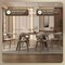 Leisuremod Modern Wooden Dining Chair, Washed Walnut Frame in White, Klyne Collection KCWW-22W - alternate 10