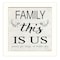 Homeroots Family This is Us 2 White Framed Print Wall Art 404810 - alternate 1