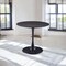 Homeroots 35" Black Wood and Steel Pedestal Base Round Top Dining Table 602235 - alternate 6