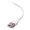 C2G 10ft/3m USB A to Lightning Cable White C2G29907 - alternate 2