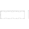 Siemens ALPHA 400 DIN cabinet-high mounting plate H = 900 mm W = 250 mm 8GK9531-6KK10 - alternate 2