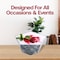 Smarty Had A Party 3.5 oz. Clear Star Pentagon Disposable Plastic Dessert Cups (288 Cups), 288PK 2630-CASE - alternate 8