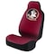 Coverking Universal Seat Cover Print 1pc, Ultimate Suede, Florida State on Red, w/ Black Interlock Backing USCSELA308 - alternate 1