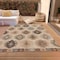 Homeroots 5' X 8' Beige Copper And Gray Southwestern Washable Indoor Outdoor Area Rug 615111 - alternate 9