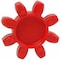 Timken Lovejoy 2.56 in. Outside diameter, Jaw Coupling, Spider, Urethane GS 28 SPIDER 98A RED - alternate 3