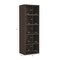 Manhattan Comfort Rivington 28in Open Bookcase in Dark Walnut - Set of 3 3-BC003-BR - alternate 8