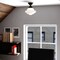 Vaxcel Huntley Farmhouse Semi-Flush Mount Ceiling Light, Oil Rubbed Bronze, Schoolhouse Glass C0367 - alternate 7