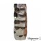 Uniquewise Small Decorative Modern Metal Honeycomb Design Table Flower Vase in Silver, 9-Inch Height QI004247.S - alternate 7