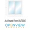 Factory 2U Windows Horizontal Sliding Window 36in x 36in, White Vinyl, LowE Insulated Glass High Alt 803750 - alternate 4