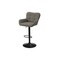 Monarch Specialties Barstool, Adjustable-in. H, Bar Height, Counter Height, Kitchen, Taupe Fabric, Black Metal, 2PK I 2331 - alternate 1