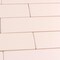 Apollo Tile Arte 1.97 in. x 7.87 in. Matte Pink Ceramic Subway Wall and Floor Tile 6.46 sq. ft./case 60-pack APLRID88PNKM - alternate 10