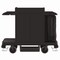 Suncast Commercial Standard Housekeeping Cart, Plastic, 1 Shelf, 24" x 62.13" x 49.75", Black HKC1000 - alternate 8