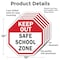 Signmission Keep Out Safe School Zone, 10 inch X 10 inch, Aluminum Metal Signs, 5PK OC-A-5Pack-10-77 - alternate 5