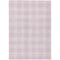 Homeroots 5' X 8' Pink And Gray Plaid Washable Indoor Outdoor Area Rug 595422 - alternate 8