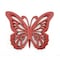 Homeroots 23" X 19" X 4" Red Rustic Butterfly Wooden Wall Decor 274491 - alternate 1