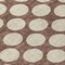 Homeroots 8' Brown And Beige Round Polka Dot Washable Indoor Outdoor Area Rug 595213 - alternate 5