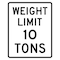 Sign Solutions Usa Traffic Sign, 36 in Width, Aluminum Sign, Vertical Rectangle DUS06DWT3648R12-110 - alternate 1