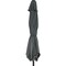 Outdoor Expressions 9 Ft. Pulley Gray Market Patio Umbrella with Chrome Plated Hardware 895528 - alternate 5