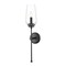 Z-Lite Clara Matte Black 1 Light Wall Sconce 2013-1S-MB - alternate 1