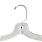 Nahanco 17in White Hi-Impact Plastic Medium Weight Shirt Hanger, 100PK 1507 - alternate 5