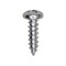 Auveco Phillips Pan Head Tapping Screw 6 x 1/2in Zinc, 100PK 1937 - alternate 1