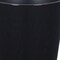 Homeroots 7in Black Recycled Plastic Indoor Outdoor Round Pot Planter 488222 - alternate 4