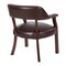 Office Star Collection: Traditional Traditional Guest Chair, Ox Blood Seat, Ox Blood Back, 24 1/2" W 24-1/2" L TV230-JT4 - alternate 4