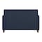Flash Furniture HERCULES Diplomat Series Navy LeatherSoft Loveseat BT-827-2-NVY-GG - alternate 8