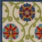Homeroots 10' Navy Blue Beige Green Blue And Red Floral Indoor Outdoor Runner Rug 546781 - alternate 9