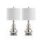 Jonathan Y Anya 20.5" Mini Glass Table Lamp, Silver, 2PK JYL1028C-SET2 - alternate 6