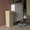 Regal Altair 23 Gallon Square Beige Plastic Trash Can with Drop Shot Swing Lid,  ZR-TC-100-BG-23+LD-100-KIT - alternate 6