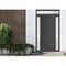 Vdomdoors Front Exterior Prehung Metal-Plastic Door, Manux 8111 Antracite Grey, 2 Side and Top Sidelite Trans MANUX8111EXD-ANT-W16+36+16xH80+14-LH - alternate 3
