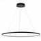 Jonathan Y Brice 35" Modern Contemporary Metal Round Integrated LED Pendant, Matte Black JYL7220A - alternate 10
