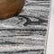 Jonathan Y Viscon Abstract Marble Contemporary Light Gray/Black 3 ft. x 5 ft. Area Rug SEU207A-3 - alternate 7