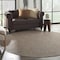 Homeroots 8' Beige Round Indoor Outdoor Area Rug 522447 - alternate 7