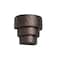 Luxury Lighting Hammerman 10 in Tall Banded Ceramic Outdoor Wall Light, Rubbed Bronze Paint Finish, 2PK (2) HM124-ABr-ud-7 - alternate 3