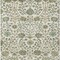 Homeroots 8' X 10' Ivory Green And Brown Floral Washable Indoor Outdoor Area Rug 603470 - alternate 6