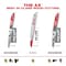 Milwaukee Tool 9" 5 TPI The Ax Sawzall  Blade (5 Pk) 48-00-5026 - alternate 14